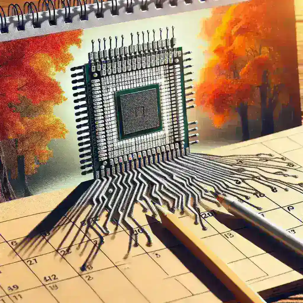 "AMD Ryzen 9000 Series desktop processors showcasing advanced technology and performance features, launching in October 2023."